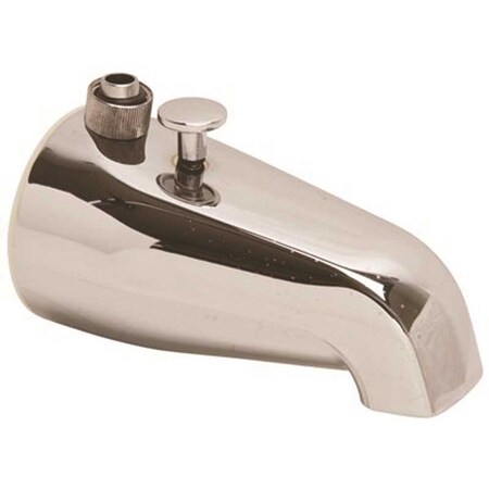 Proplus Add-On Shower Bathtub Spout W/ Diverter 3/4X1/2, Chrome 194110